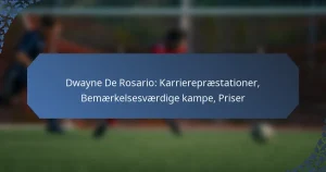 Dwayne De Rosario: Karrierepræstationer, Bemærkelsesværdige kampe, Priser