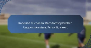 Kadeisha Buchanan: Barndomsoplevelser, Ungdomskarriere, Personlig vækst