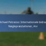 David Wotherspoon: Indflydelse på landsholdet, Nøglepræstationer, Bidrag